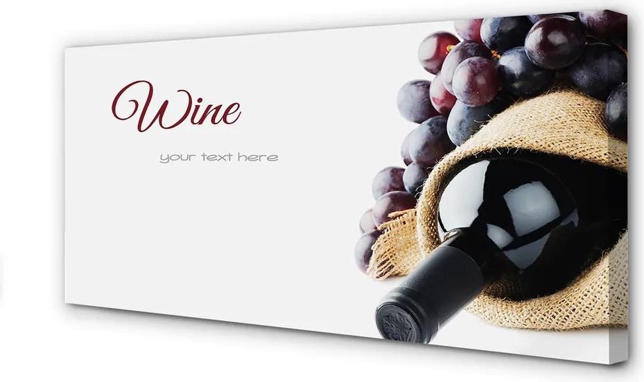 Obraz canvas na ścianę Owocowa Esencja Wina