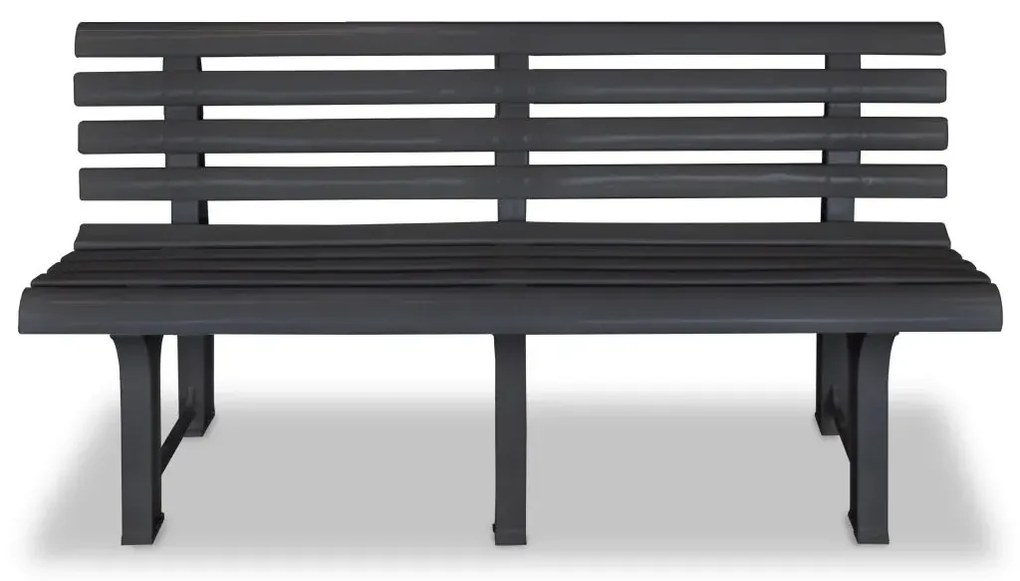 Ogrodowa ławka szara C6-C80