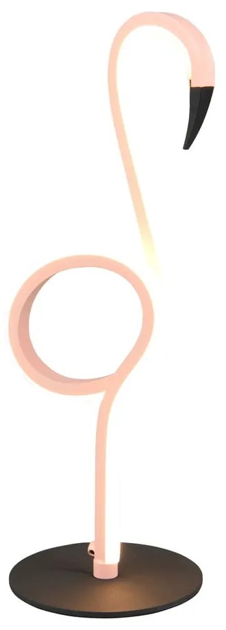 Różowa lampa stołowa LED (wysokość 35 cm) Ingo – Reality