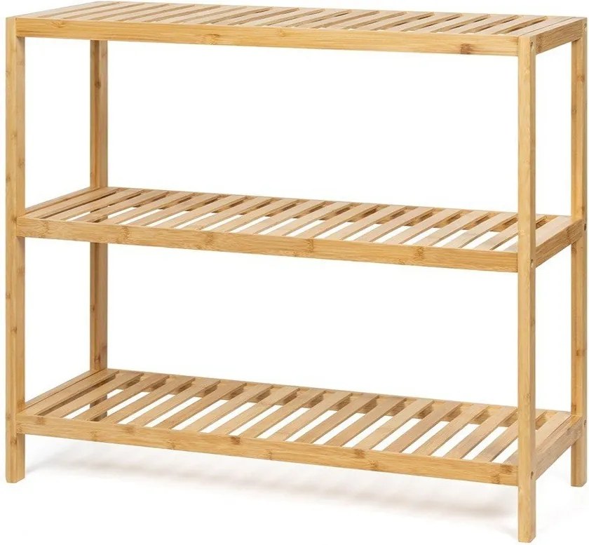 Bambusowy regał łazienkowy w naturalnym kolorze 69x60 cm Skaren – Bonami Essentials