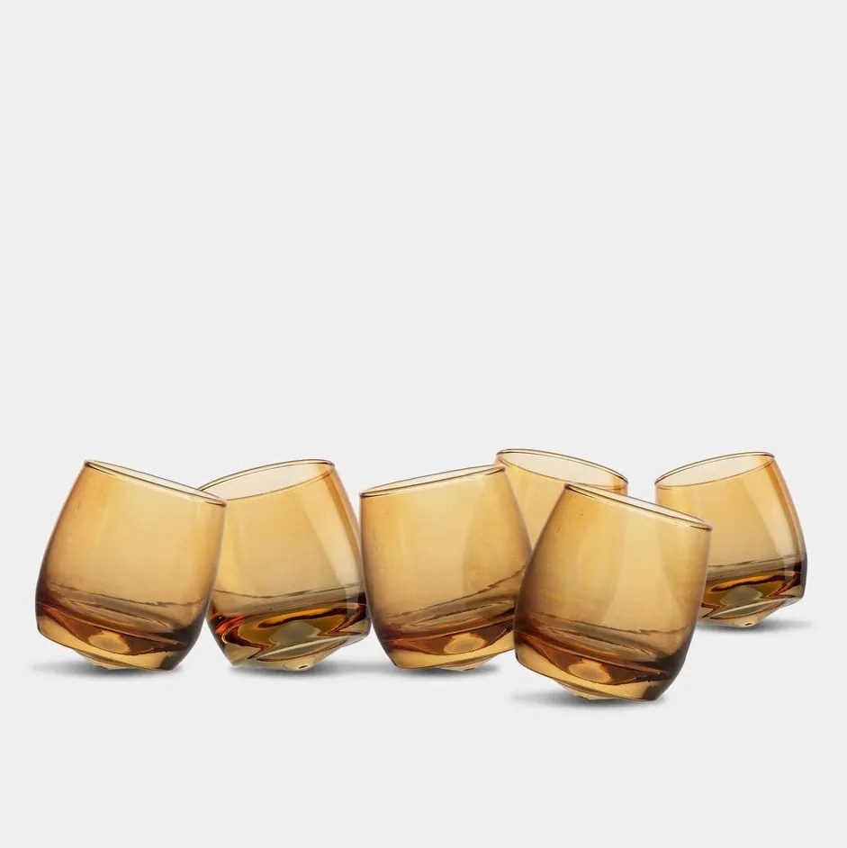 Szklanki do whiskey zestaw 6 szt. 200 ml Rocking Whiskey – Sagaform