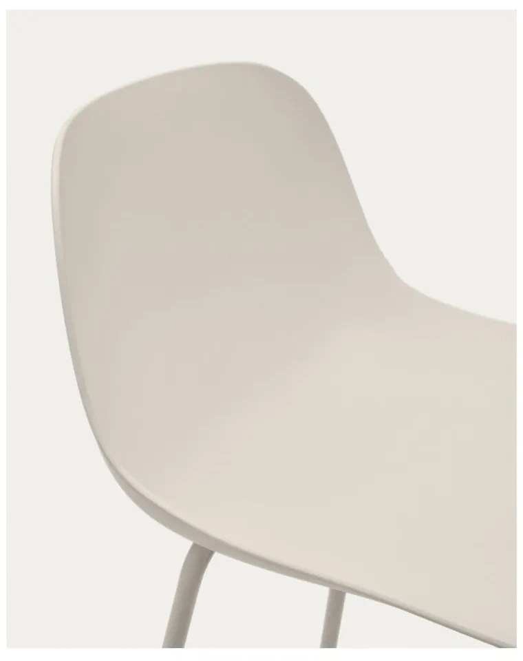 Kremowy hoker (wysokość siedziska 74 cm) Altea – Kave Home
