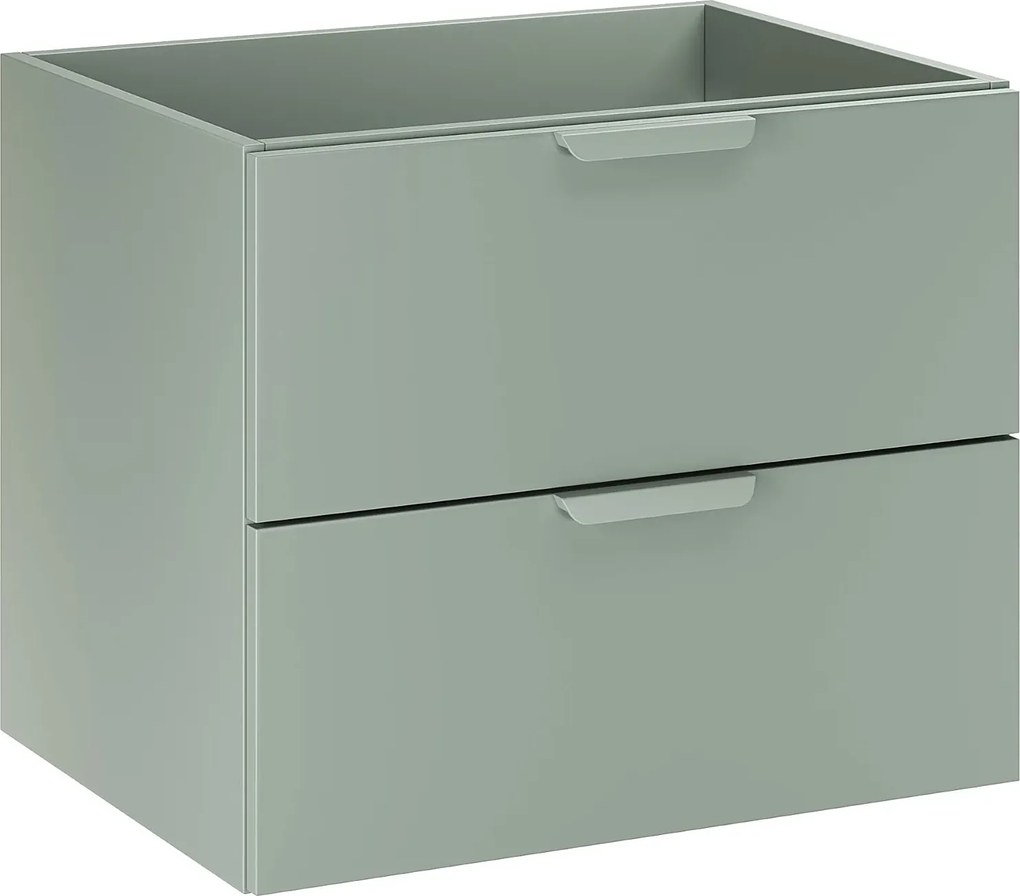 Jasnozielona szafka łazienkowa pod umywalkę R6-Z13