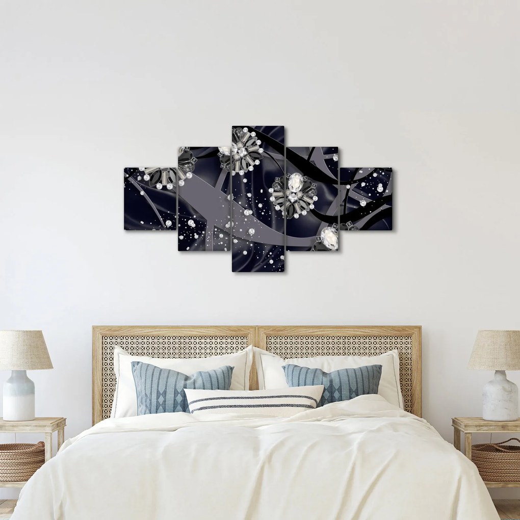 Obraz - Diamenty w pomieszczeniu (125x70 cm)