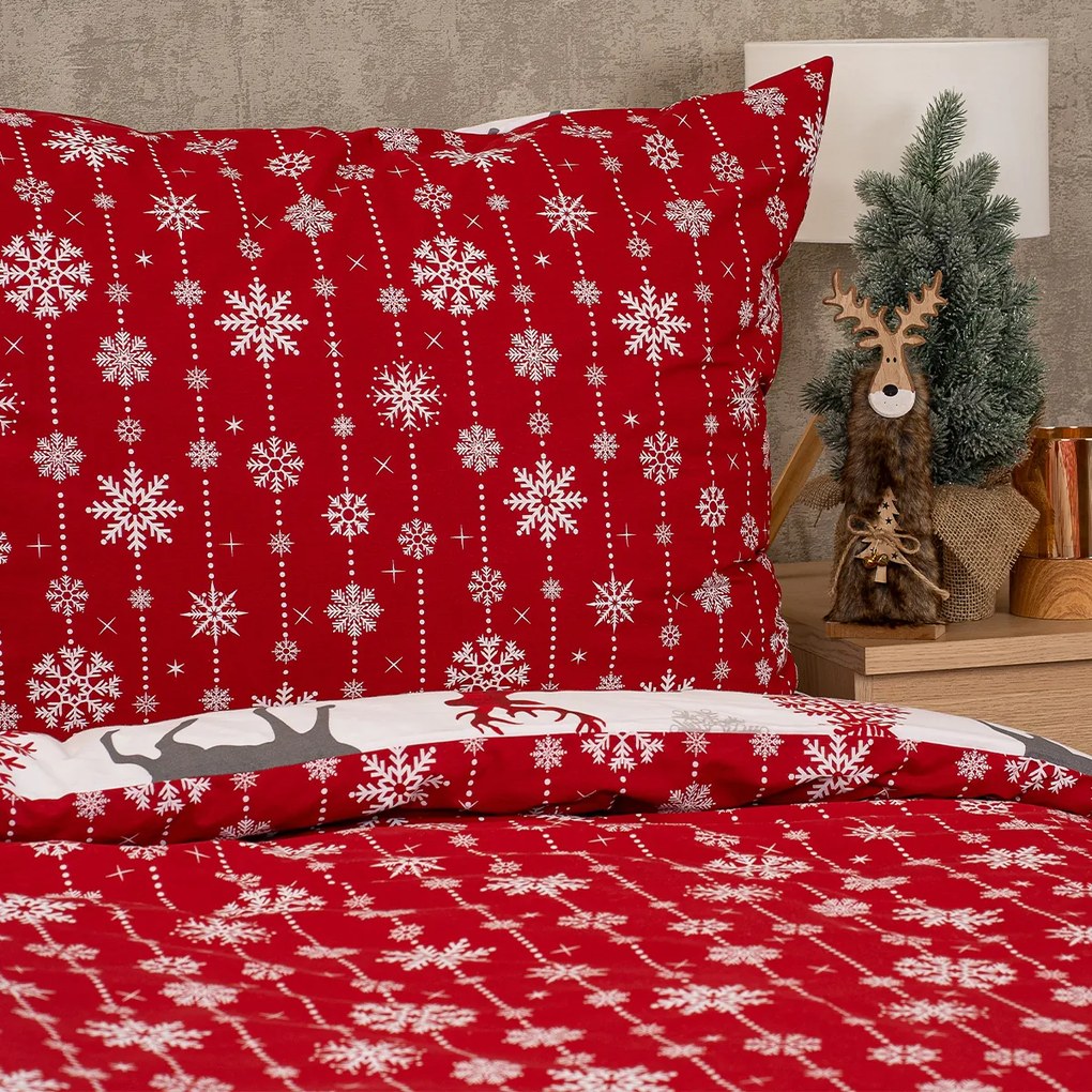 4Home Pościel bawełniana Snow, 140 x 220 cm, 70 x 90 cm