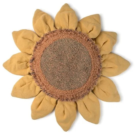 Bawełniana poduszka dziecięca 90x90 cm Sunflower – Lorena Canals