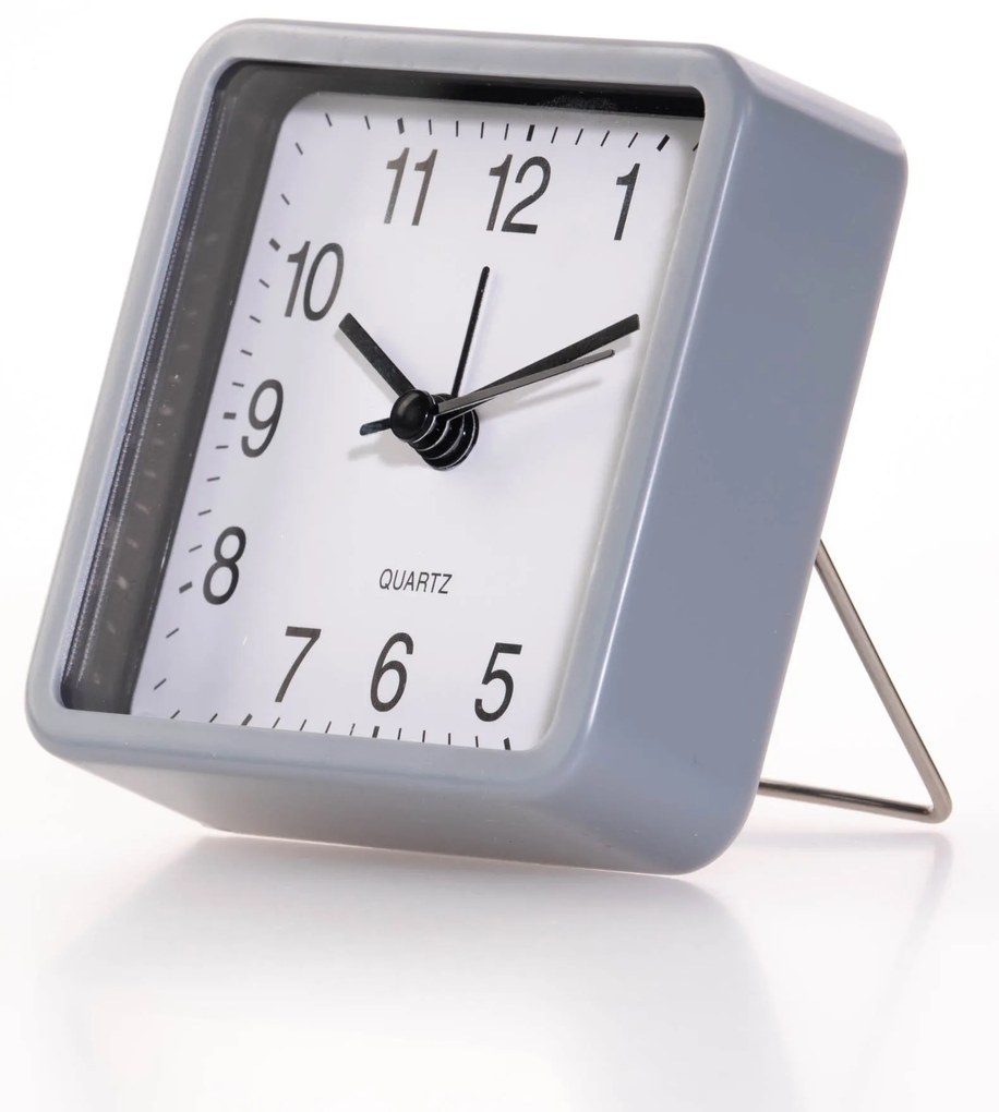 Cichy zegar do sypialni, budzik z mechanizmem QUARTZ