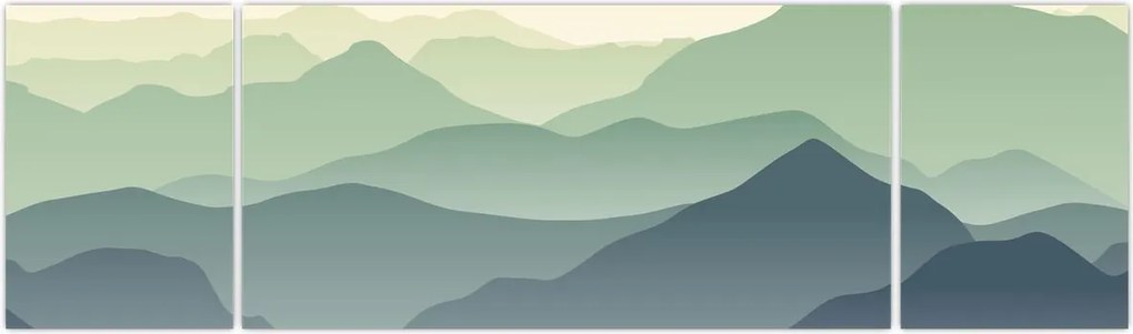 Obraz - Forest Mountain (170x50 cm)