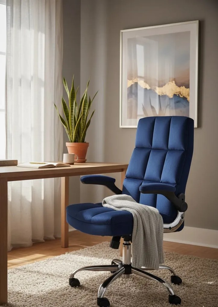 Nowoczesny czarny biurowy fotel gabinetowy C3-A35