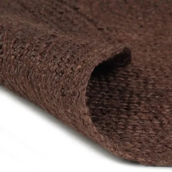 Elegancki brązowy dywanik 120 cm L8-M53