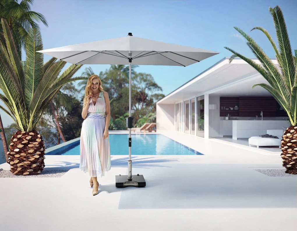 Knirps APOLL parasol ogrodowy 260 x 165 cm czarny