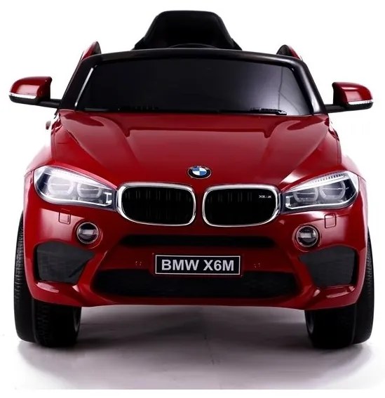 Auto na akumulator bmw x6 czerwony lakierowany