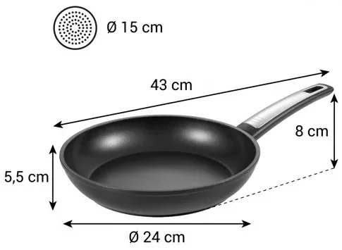 Tescoma Patelnia i-PREMIUM Protect, 24 cm, 24 cm