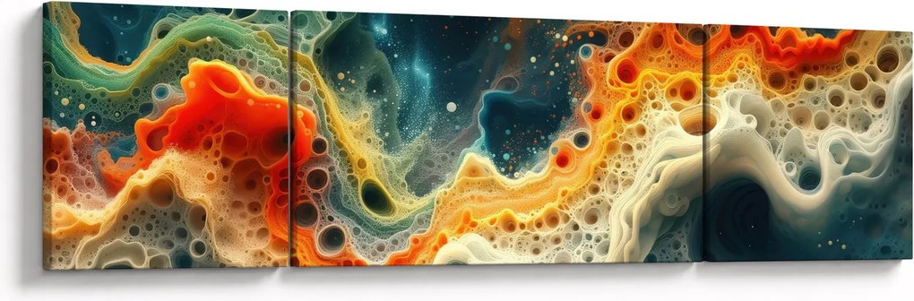 Obraz - Nowoczesna abstrakcja (170x50 cm)