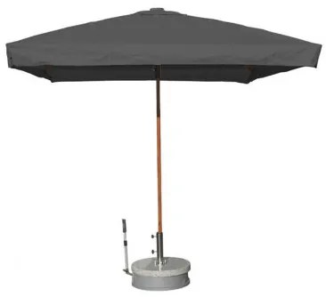 Gastro Magic Junior Alu Wood 2 x 2 m - parasol z falbanką : Substancja Desen - 840