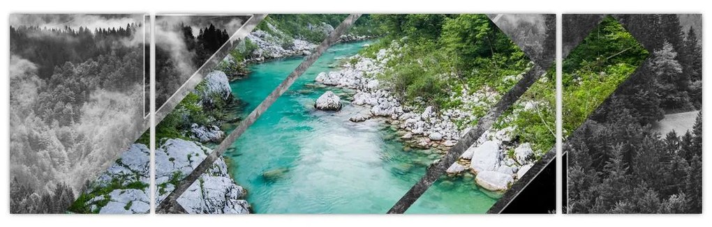 Obraz - Dzika przyroda (170x50 cm)