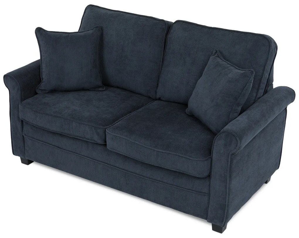 Dwuosobowa sofa ASB-4170 BLUE2, manżester,niebieska