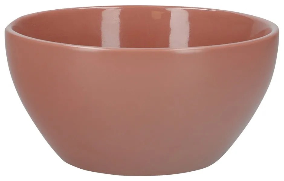 Różowa ceramiczna miska Mikasa Serenity, ø 15 cm