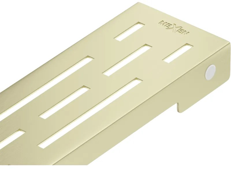 Mexen Flat M01 maskownica do odpływu liniowego 60 cm, złota szczotkowana - 1A20060