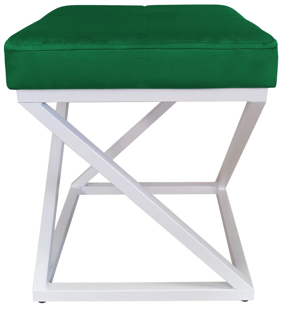 Pufa ZOA LOFT podstawa biała MG25