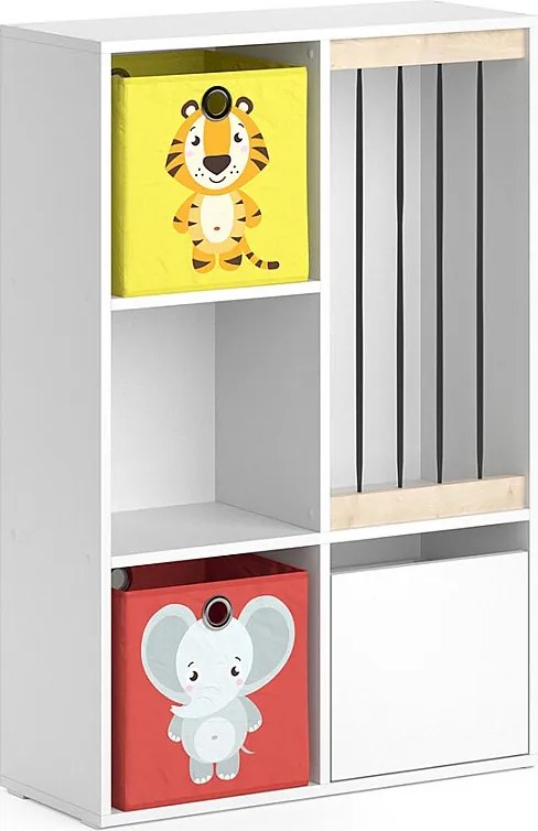 Półka dla dzieci biały 29.2x72x107.8 luigi