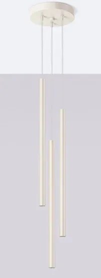Nowoczesna elegancka lampa beżowa - 4X M087 B1-H10