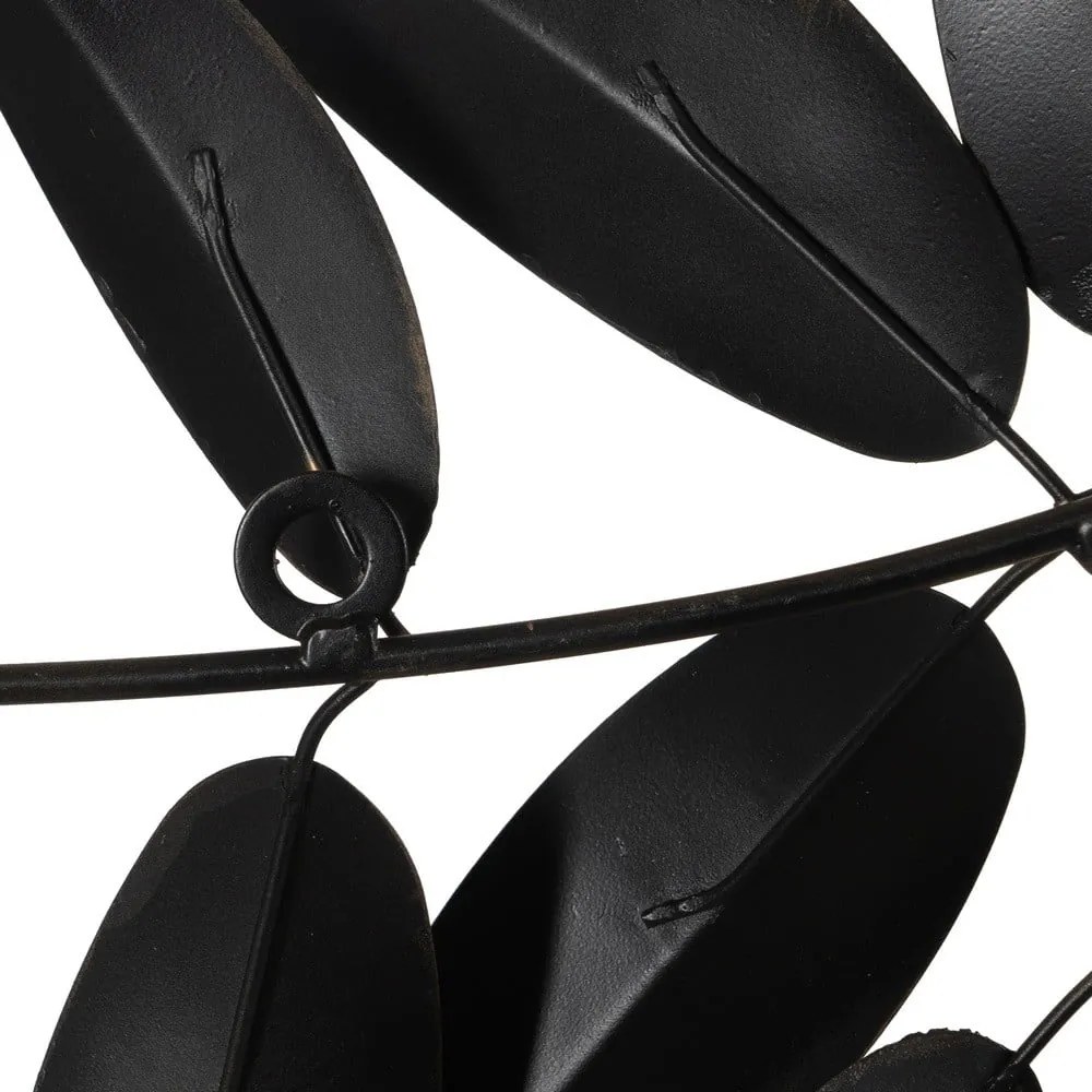 Metalowa dekoracja ścienna 121x52 cm Leaves – Ixia