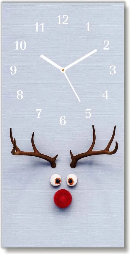 Zegar ścienny Renifer Rudolf Świeta