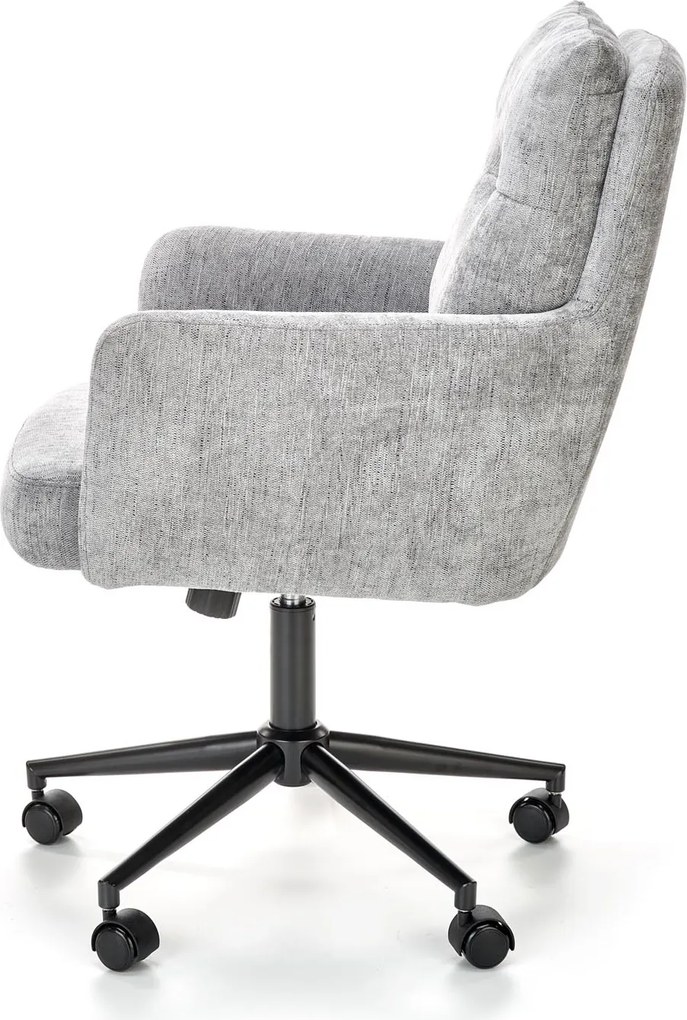 Fotel obrotowy z poduszką na oparciu Flores