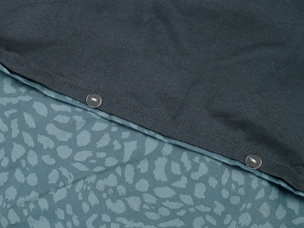 PrzytulneMieszkanie.pl PrzytulneMieszkanie.pl Bawełniana pościel EIRENE ciemnoniebieska Rozmiar pościeli: 70 x 90 cm | 140 x 200 cm