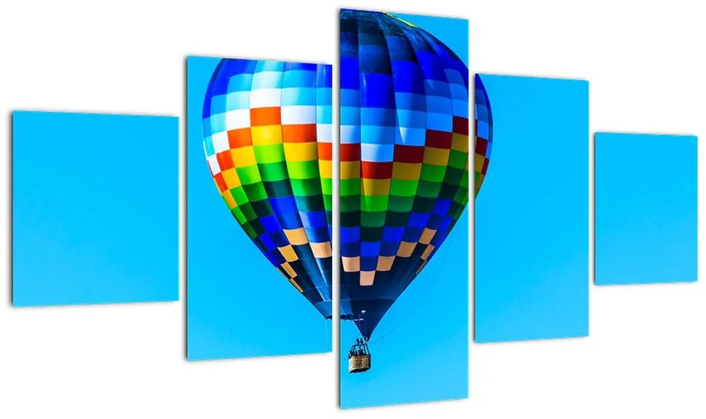 Obraz - Balon na gorące powietrze (125x70 cm)