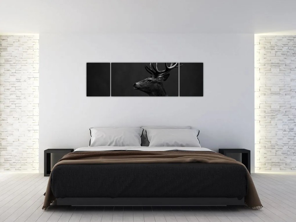 Obraz - Portret jelenia (170x50 cm)