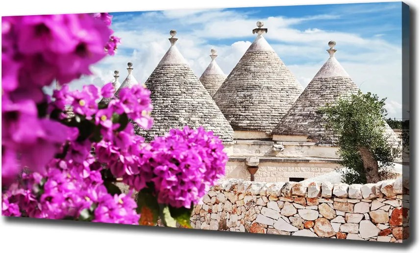 Foto obraz canvas Domy trulli