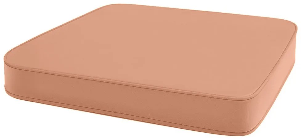 Poduszka na krzesło zewnętrzne VIREON 44x45 cm, brązowo-pomarańczowa