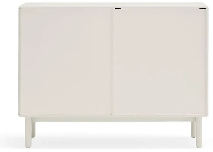 Biała komoda 120x90x40 cm Corvo – Teulat