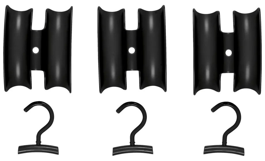 Plastikowe organizery na torebki do szafy zestaw 3 szt. Herkules – Wenko
