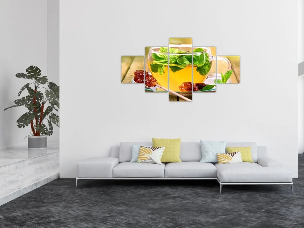 Obraz - Herbata (125x70 cm)