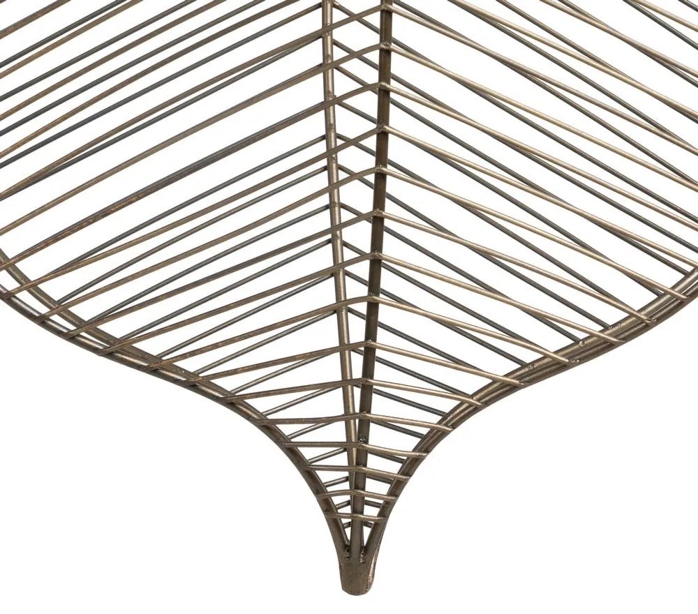 Lampa wisząca w kolorze złota z metalowym kloszem – Ixia