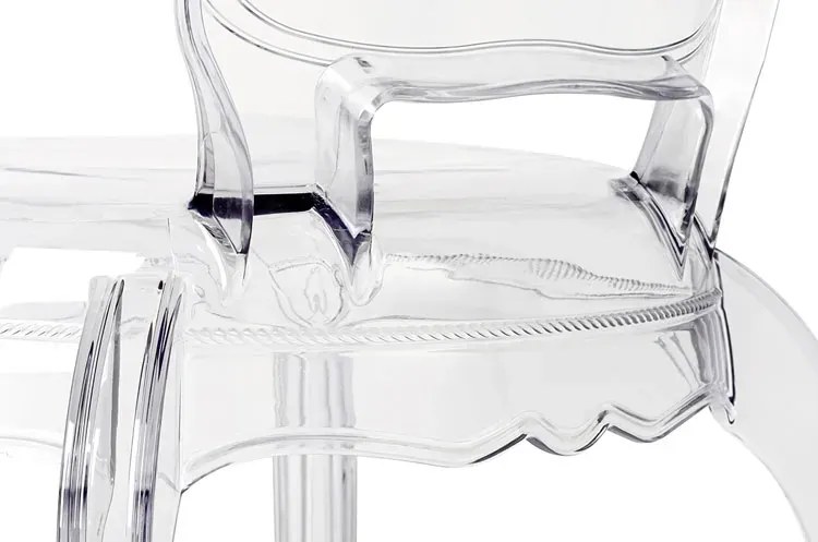 Transparentne krzesło glamour S7-N89