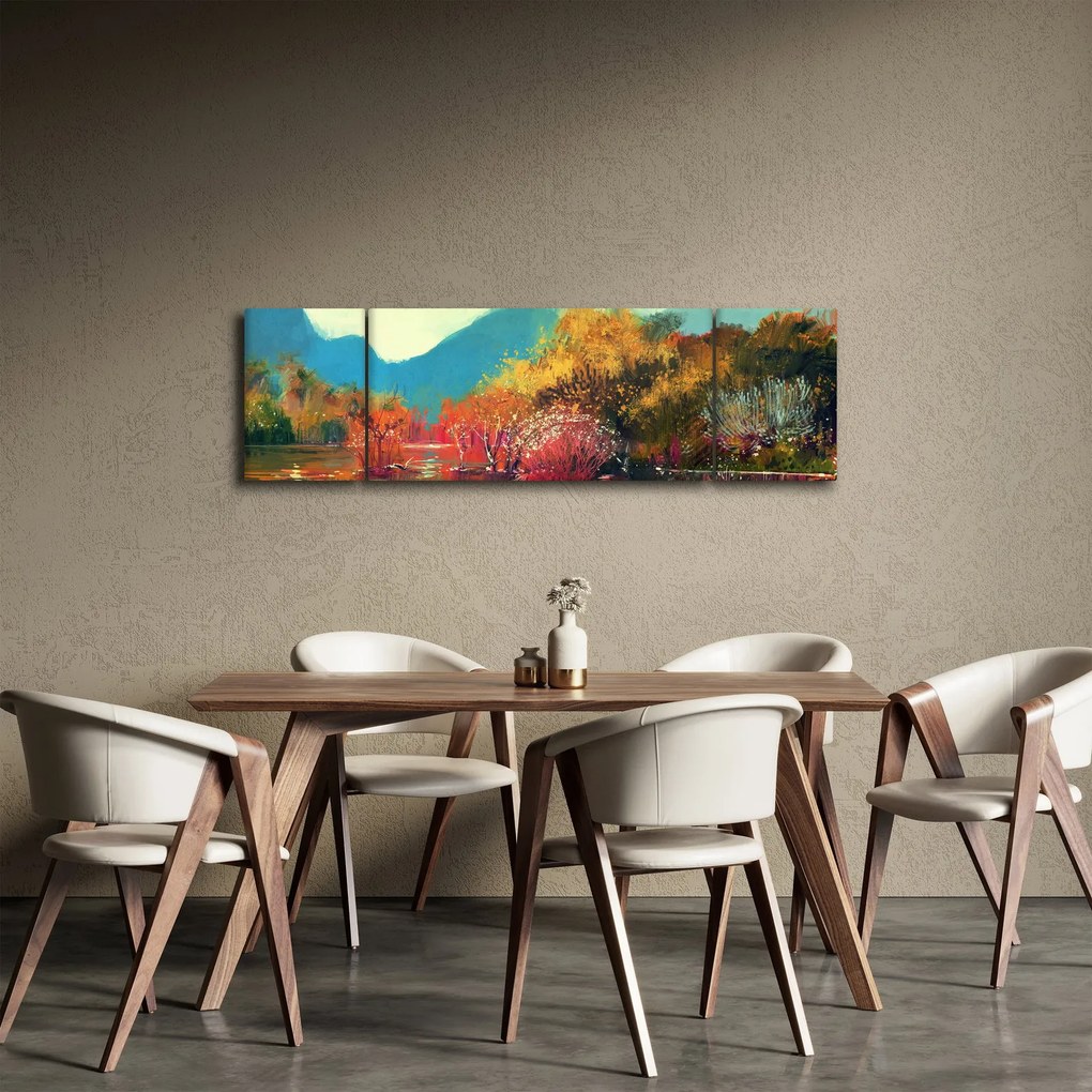 Obraz - Kolory jesieni (170x50 cm)