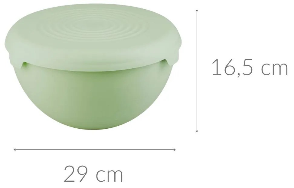 Miska z pokrywką, 6l