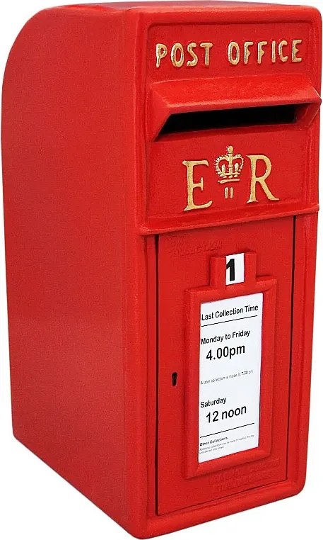 Czerwona skrzynka pocztowa Royal Mail