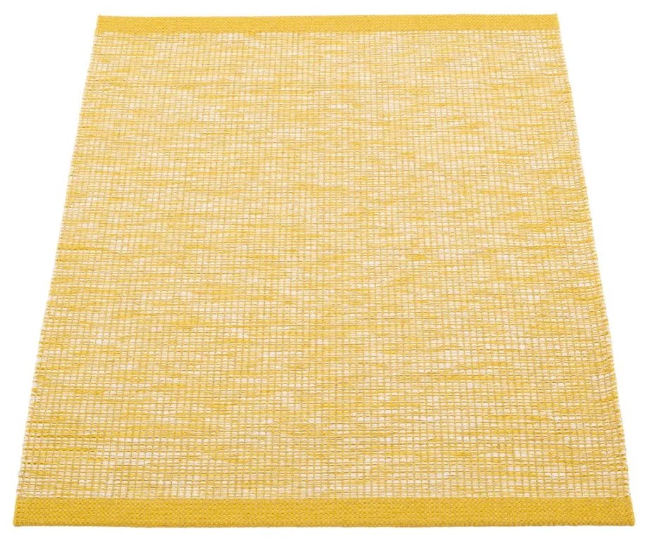 Musztardowy dywan odpowiedni na zewnątrz 70x90 cm Sam Mustard – Pappelina