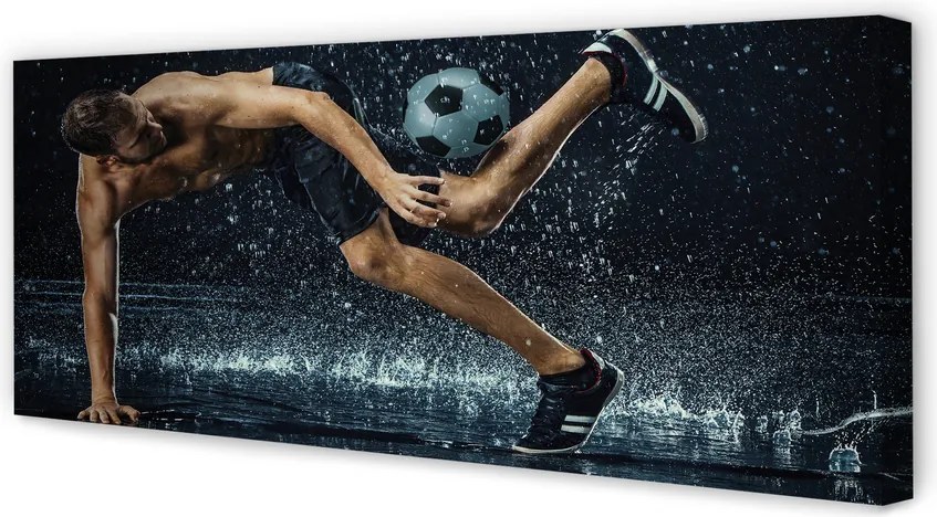 Zdjęcie na płótnie Pasja Gry W Deszczu