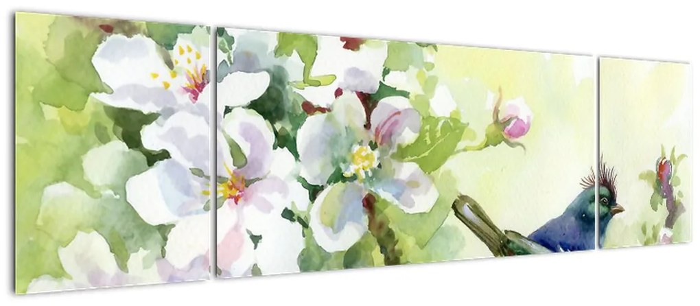 Obraz - Wiosna (170x50 cm)