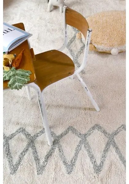 Dywan ATLAS NATURAL VINTAGE BLUE L 170x240 niebieski LORENA CANALS