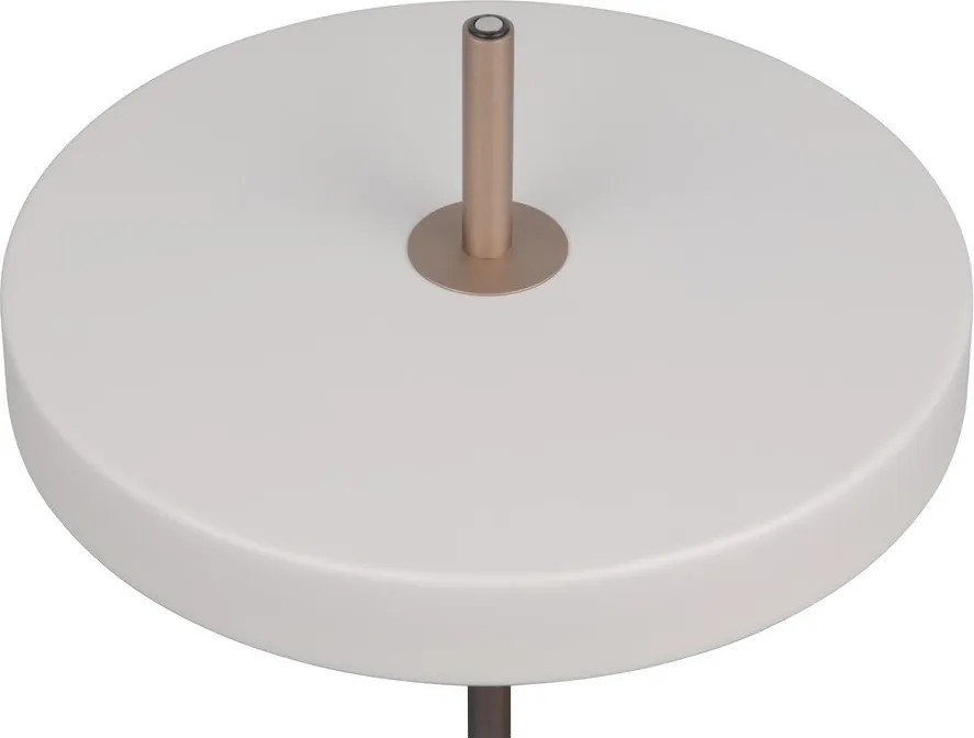 Lampa stołowa LED ze ściemniaczem w kolorze kości słoniowej (wysokość 45,5 cm) Keaton – Trio