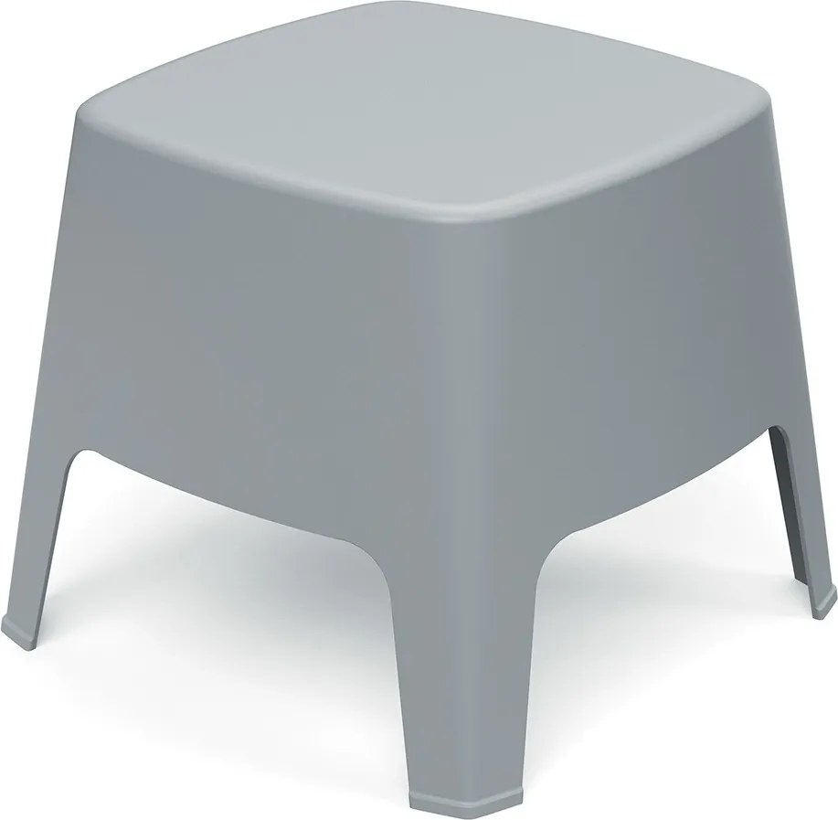 Plastikowy stolik do ogrodu Milane 48 cm, kwadratowy