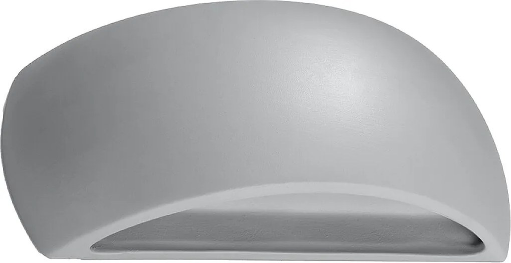 Kinkiet ceramiczny PONTIUS szary