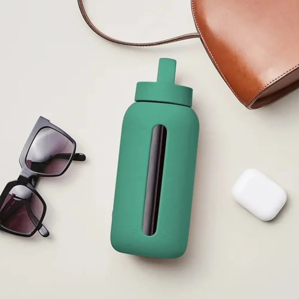 Zielona butelka podróżna 720 ml Frosted Green – Muuki